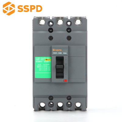 Electrical Circuit Breaker , MCCB 100A Electrical Plug - In Circuit Breaker Price F H
